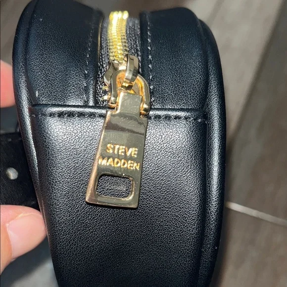 Y2K Steve Madden Adjustable Black Quilted Belt Bag #contemporary #y2k - Picture 4 of 7